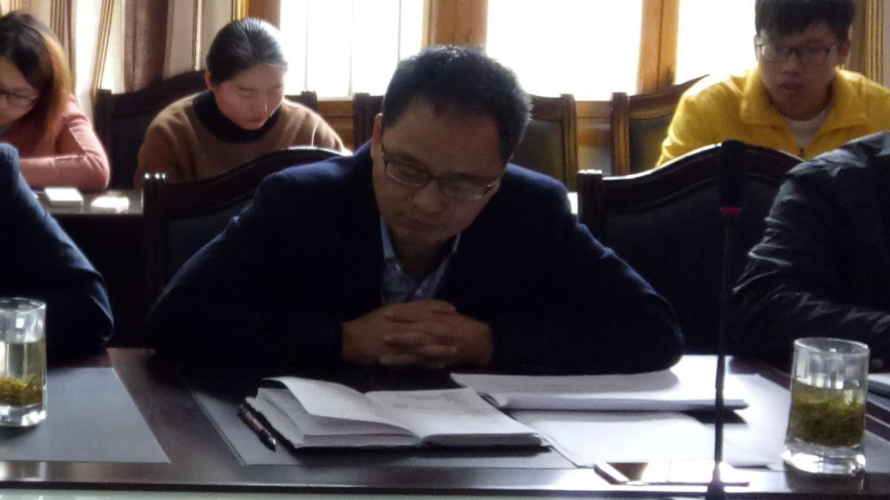 (图为莫副院长发言)