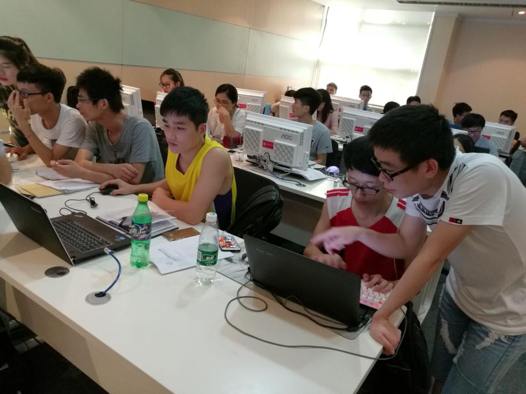 (现场实操图)